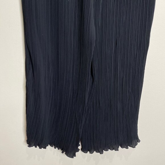 Good American Plisse Pleated Wide Leg Pant size 3/4 - L/XL - Picture 11 of 15